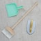 KidKraft Wooden Laundry Play Set with Stacking Washer & Dryer Toy & 4 Accessories